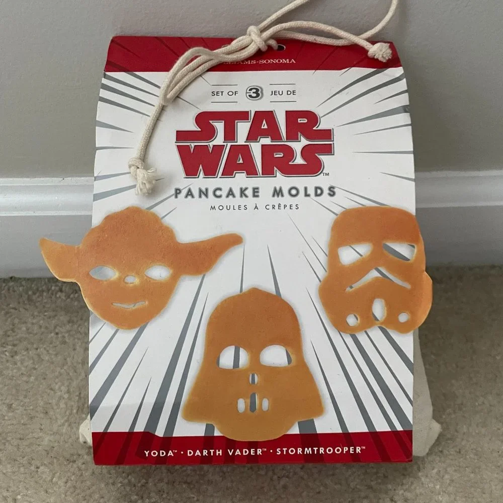 Williams Sonoma 'Star Wars' 3PK Pancake Molds - NWOT